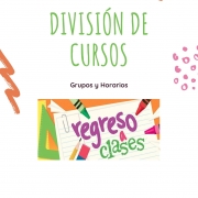 División de cursos