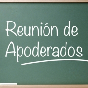 Calendario de reuniones de apoderados para el mes de agosto